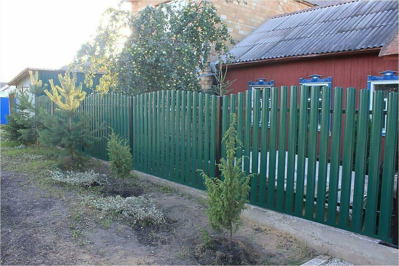 Забор из штакетника 60м фото3 в Кстово