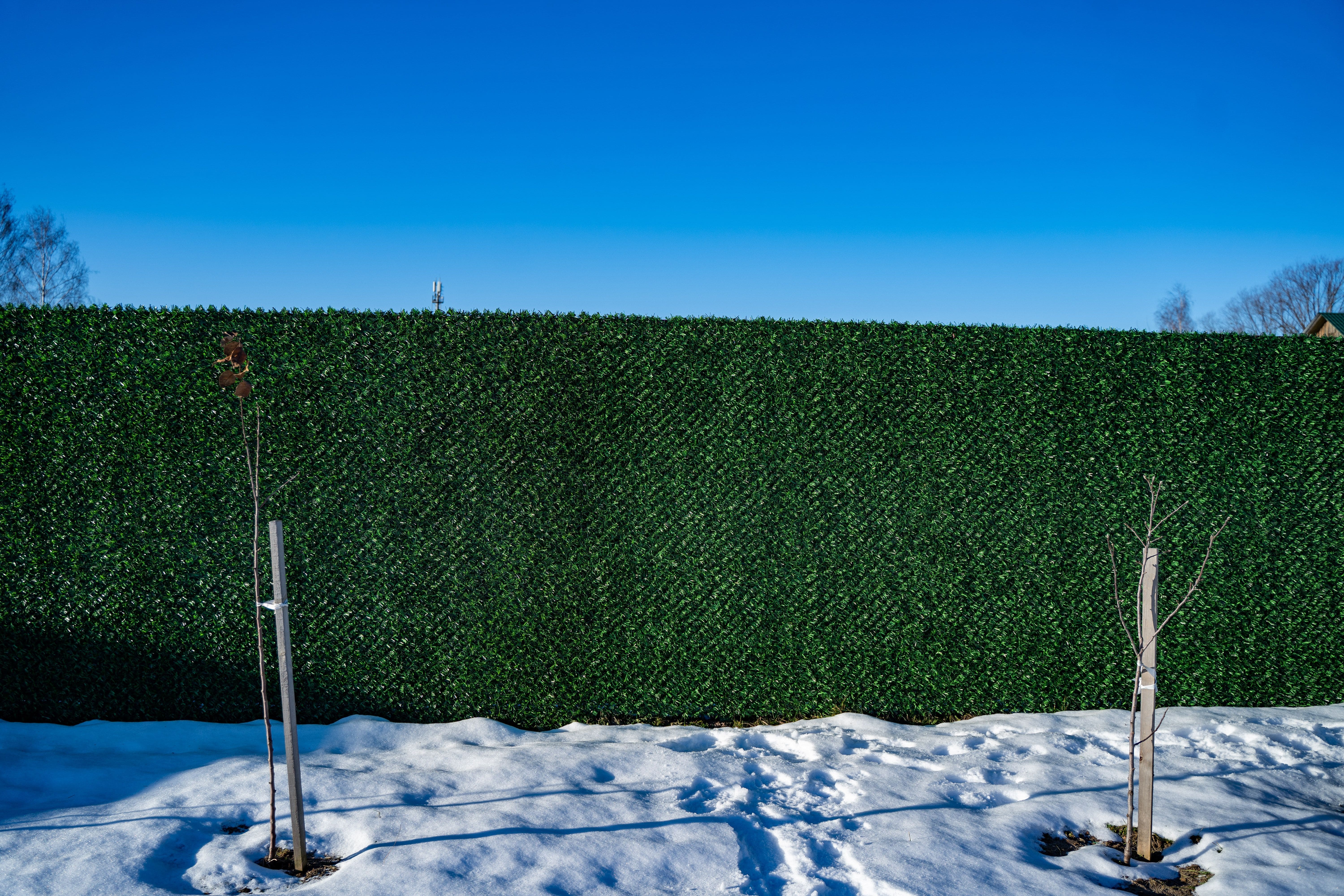 Вечнозеленый забор Grass Fence рулон 2м фото 8 в Кстово